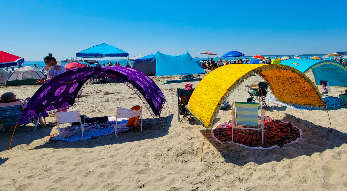 Gazebos vs Suniela The Great Battle of Which Beach Canopy is Best