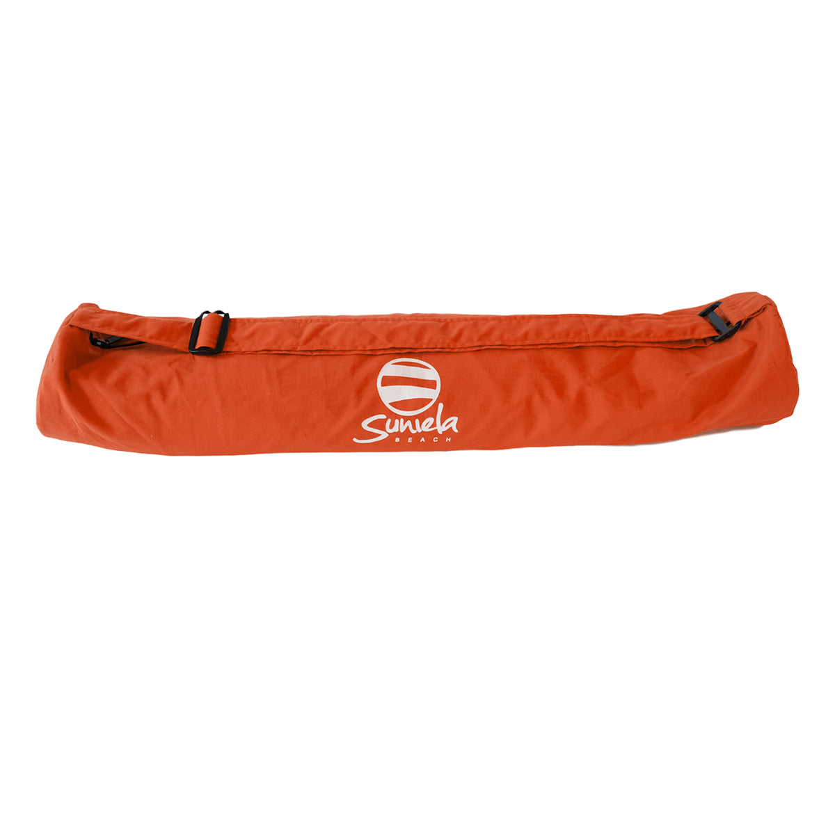 Cotton yoga mat bag with zipper_colourTangerine