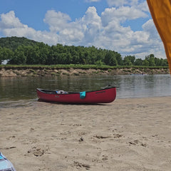 Easy portable sun shade cabanas for canoe adventures_colourDijon