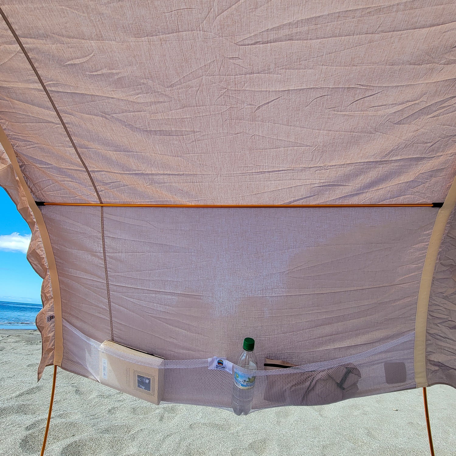 Portable shade tent with pockets by Suniela Beach_colourSand