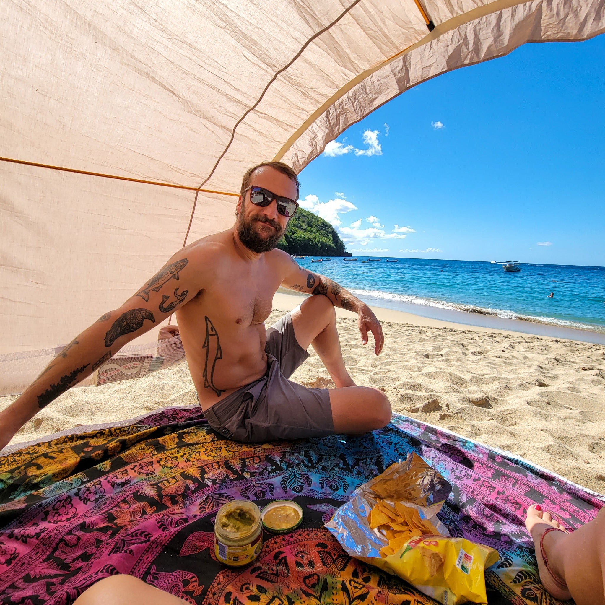 The Best Beach Shade That Won t Blow Away Sand